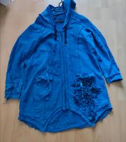 Tredy ♥️ Sweatjacke länger Gr. 46 Royalblau Nordrhein-Westfalen - Remscheid Vorschau