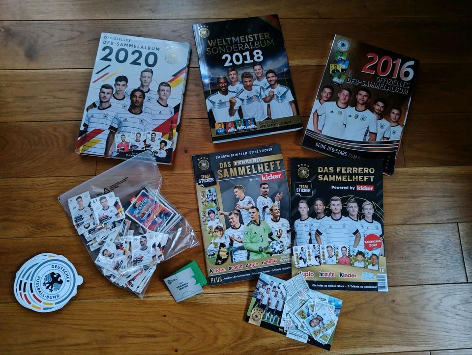 DFB Fußball Sammelalbum 2016 2018 2020 / Ferrero in Verden