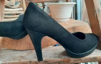 High heels Schwarz elegant 40 Glitzer Pumps  Marco Tozzi Bayern - Oberstdorf Vorschau