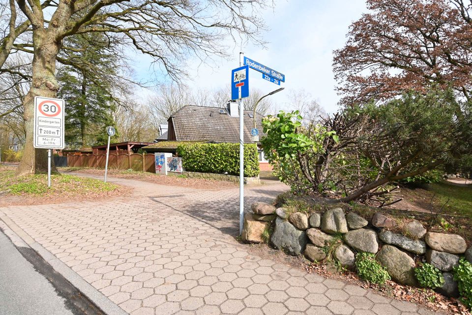 Zuhause in Bergstedt: Terrassenwohnung im Landhausstil in sonniger S/W-Ausrichtung mit Stellplatz in Hamburg