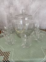Bowle Set aus Glas mit 10 Tassen Hessen - Selters Vorschau