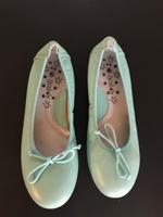 Ballerina Gr 35 Leder türkis Köln - Rodenkirchen Vorschau