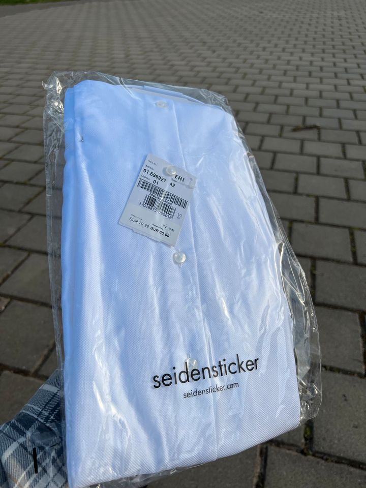 Weiß Herrenhemd Neu mit Etikett Hemd in Chemnitz
