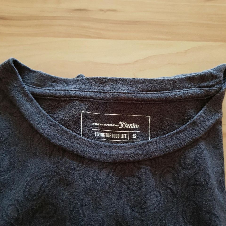 Tom Tailor T-Shirts Herren Größe S, schwarz, Stück 2€ in Hamburg