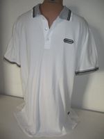 JUST CAVALLI Gr.XL Kurzarm Poloshirt mit Logo-Print Polohemd weiß Sachsen - Groitzsch Vorschau