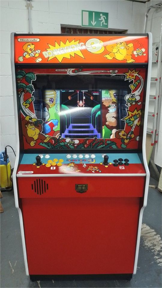 ARCADE Automat "DONKEY KONG 3 Design" in Winsen (Aller)