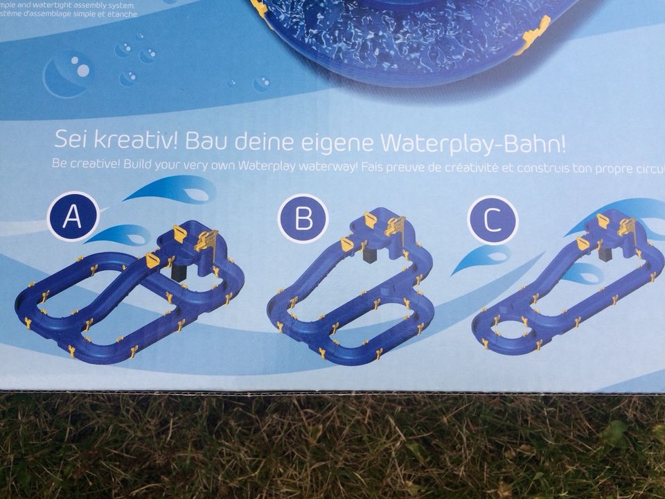 Neu und OVP: BIG Waterplay Niagara Wasserbahn in Drensteinfurt