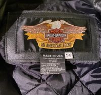 Original Harley Lederjacke mit Police Metall Emblemen Police 5xl Schleswig-Holstein - Lübeck Vorschau