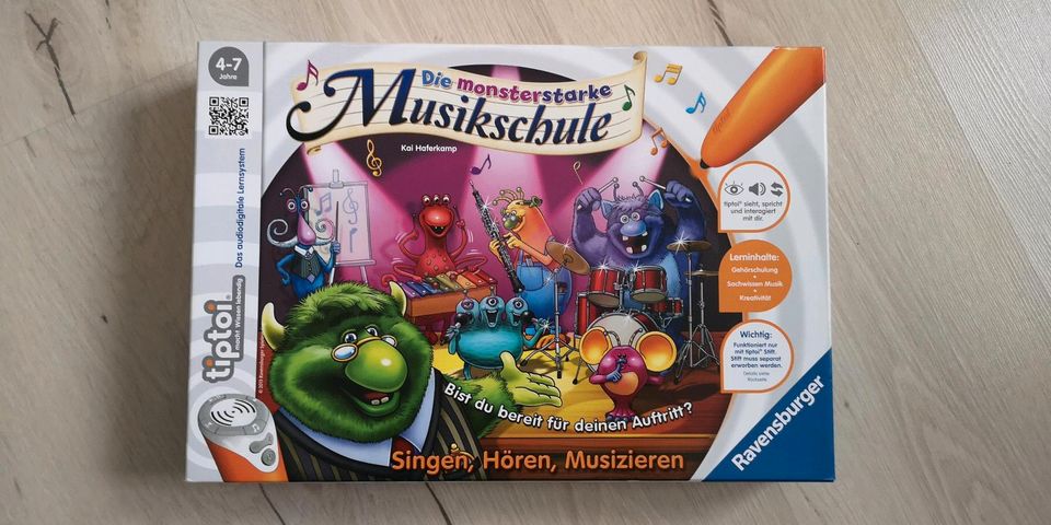 NEU TipToi Spiel Die monsterstarke Musikschule in Trebbin