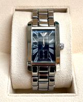 EMPORIO ARMANI Uhr AR 0157 Edelstahl silber/ schwarz Schleswig-Holstein - Ahrensburg Vorschau