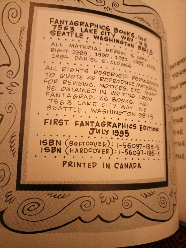 Pussey! by Daniel Clowes / Comic / Hardcover-Erstausgabe 1995 in Köln