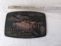Sachsen DDR Eisenguss Wandbild Olbersdorf bei Zittau VEB Schwarz Sachsen - Seifhennersdorf Vorschau
