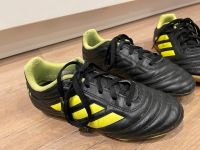 Adidas Copa Fußballschuhe Stollen Halle Leder schwarz gelb 35 Nordrhein-Westfalen - Much Vorschau