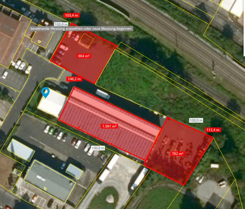 Lager,- Produktionshalle 1050 qm mit Bürogebäude und Freiflächen in Würzburg