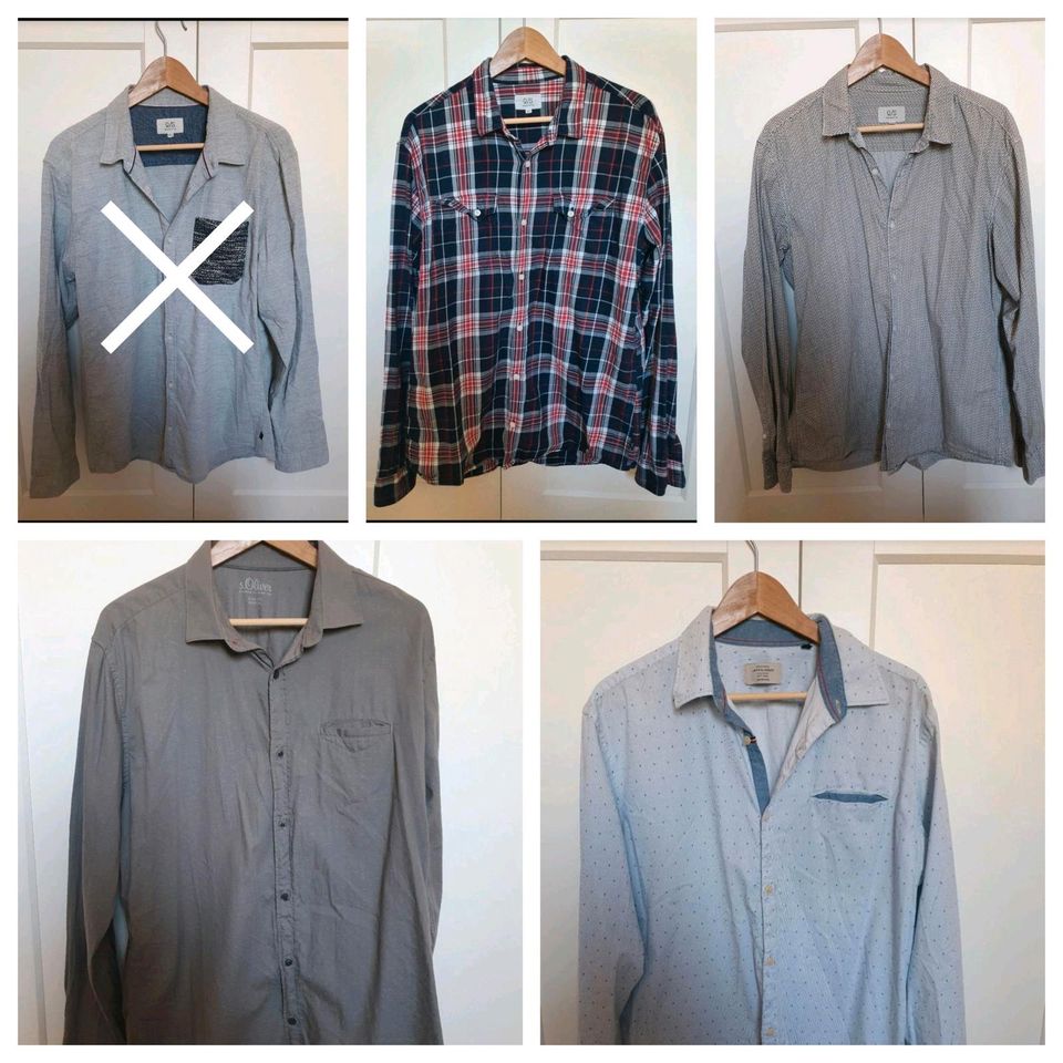 Hemd, Männerhemd, XL, Esprit, S.Oliver, Jack&Jones, BLEND in Kamp-Lintfort