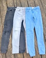 Skinny Jeans H&M / Only Gr . 140 / 146 schwarz grau blau Niedersachsen - Seevetal Vorschau