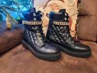 GUESS Schnürstiefel 'Odysse' schwarz Nordrhein-Westfalen - Grefrath Vorschau