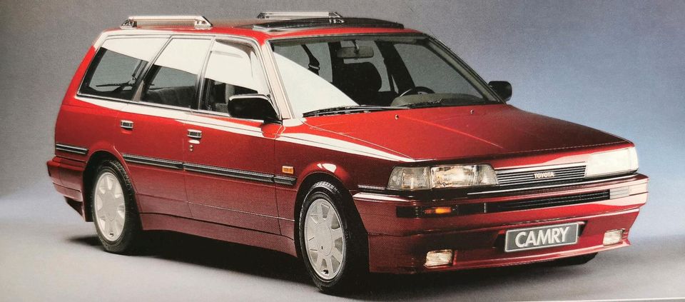 Toyota Camry Zubehörprogramm, Prospekt aus Mai 1988 in Gera