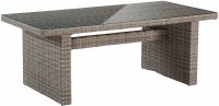 Merxx Gartentisch Riviera Polyrattan 100 x 200 cm naturgrau Schleswig-Holstein - Bad Segeberg Vorschau