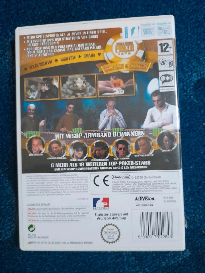 Wii Spiel World Series of Poker WSOP 2007 Edition TOP in Kiel