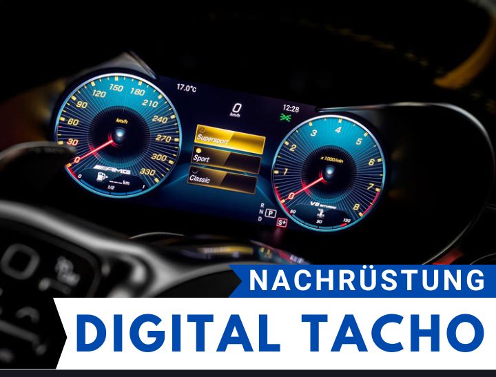 Mercedes Volldigitales Tacho Nachrüstung | W205 / W253 in Aachen