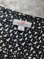 s.oliver Bluse schwarz weiß 3/4 Arm Gr. 38 Saarland - St. Wendel Vorschau
