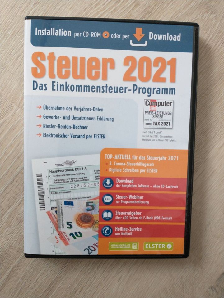 Steuer 2021 Aldi CD-ROM Einkommensteuer-Programm in Hannover