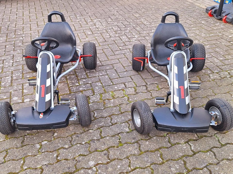 Puky XL Kettcar, Go-Cart, Luftreifen+Freilaufautomatik, Zwillinge in Alfeld (Leine)