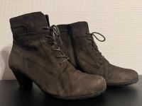 GABOR DAMEN STIEFELETTE RAUHLEDER GRAU BRAUN SCHUHE GRÖßE 40 Thüringen - Straußfurt Vorschau