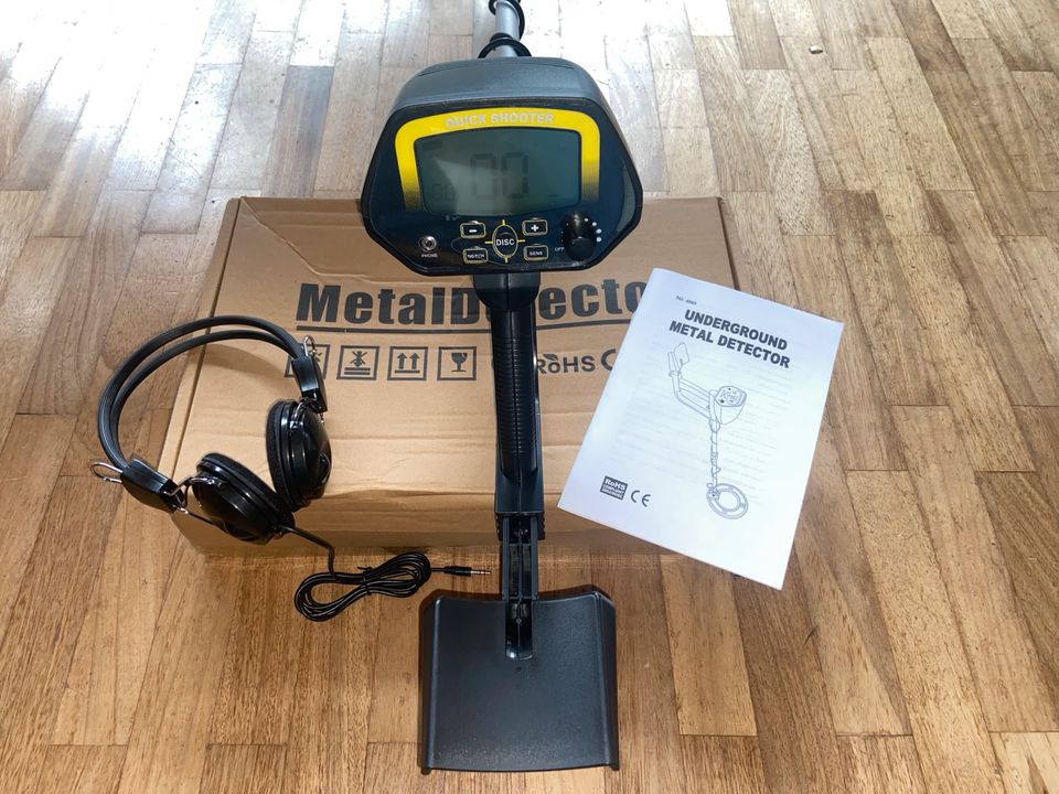 Neuer Metalldetektor ,QuickShooter +Headset, Metal Detector in Papenburg