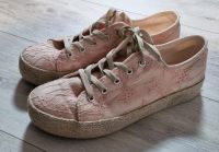 Schuh, rose, Spitze, Sommer Sneaker, 1x getragen Mecklenburg-Strelitz - Landkreis - Woldegk Vorschau