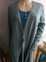 Sorgenfri Sylt Strickmantel Longjacke petrol Gr. 38/40 Bayern - Bruckberg bei Landshut Vorschau