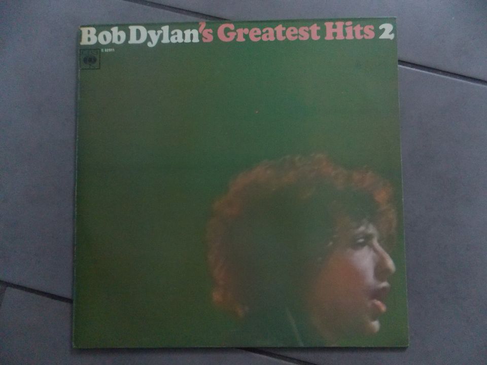 Bob Dylan "Greatest Hits 1-2-3" Vinyl-LP´s 1967 + Single 1972 in Jüchen