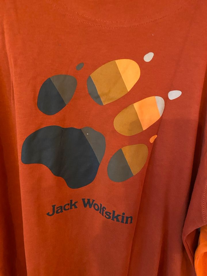 Oranger Pullover Größe XL Jack Wolfskin in Riedstadt