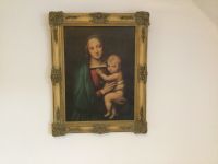 Heiligenbild mit Goldrahmen Maria mit Kind Bilderrahmen Goldfarbe Niedersachsen - Neuenhaus Vorschau