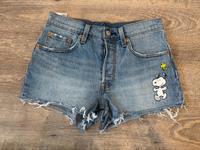 Limited Edition Peanuts Jeans Shorts von Levi’s Modell 501 in W24 Bayern - Forchheim Vorschau