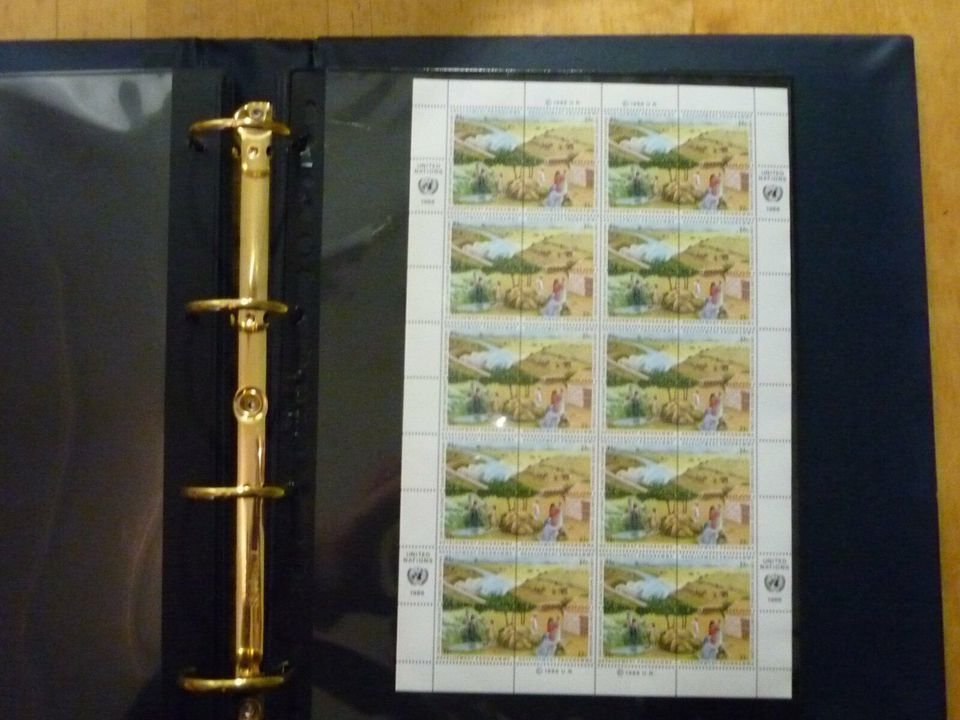 Briefmarken Bögen DDR Gedenkmarken in Borken