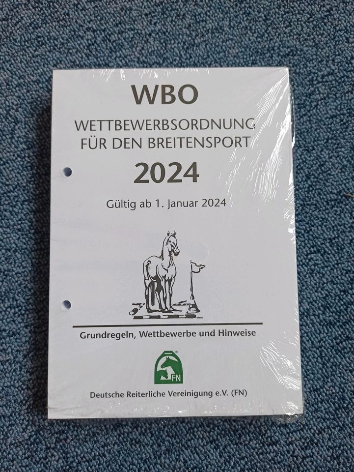 WBO 2024 (Wettbewerbsordnung für den Breitensport) Reiten FN in Burgwedel