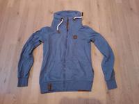 Naketano Pullover Sweatshirt Jackr M blau Reißverschluss Niedersachsen - Stadland Vorschau