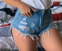 Sexy Destroyed Jeans Denim Shorts Hot Pants Ibiza Boho S Düsseldorf - Hafen Vorschau