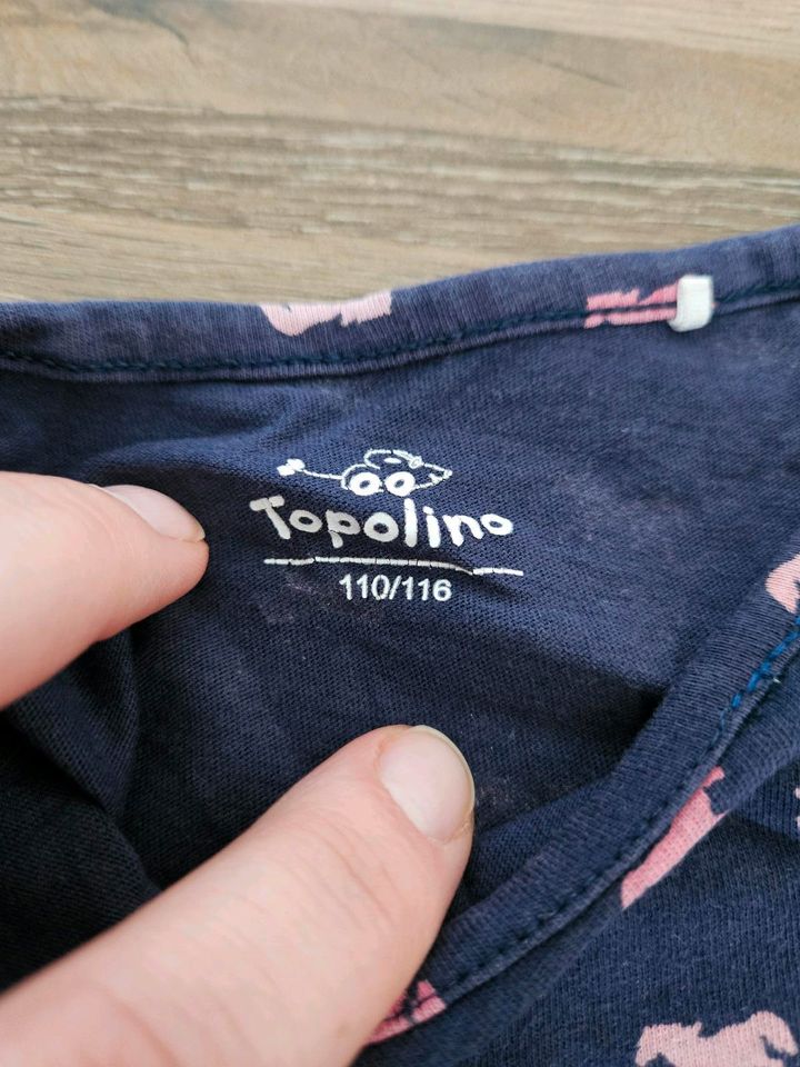 Kleid mit Pferdeprint von Topolino in 110 in Bartenshagen-Parkentin