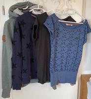 Paket: NAKETANO Damen Hoodie, Pulli & 2 T-Shirts Gr. XS/S Bayern - Rohrenfels Vorschau