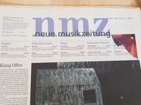 NMZ Fachzeitschrift Zeitung NEUE MUSIKZEITUNG Fachzeitung Musik Baden-Württemberg - Bötzingen Vorschau