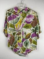 Vintage Crazy Pattern Bluse - Retro Hemd - Oldschool - 90s -Gr. L Niedersachsen - Neuenhaus Vorschau