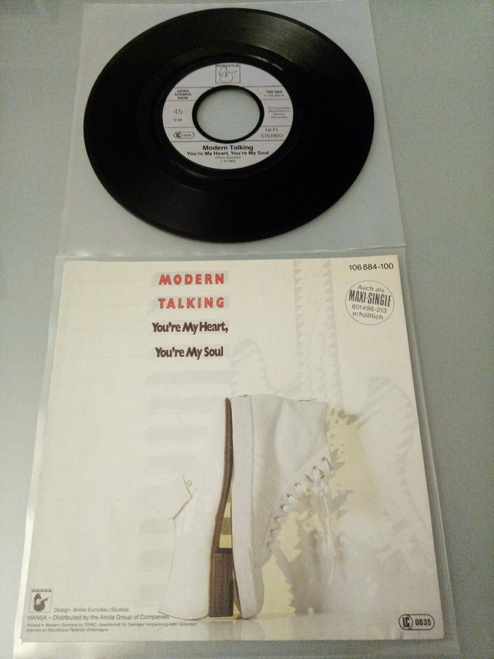 Modern Talking ‎Single – You're My Heart, You're My Soul  – 1984 in Köln