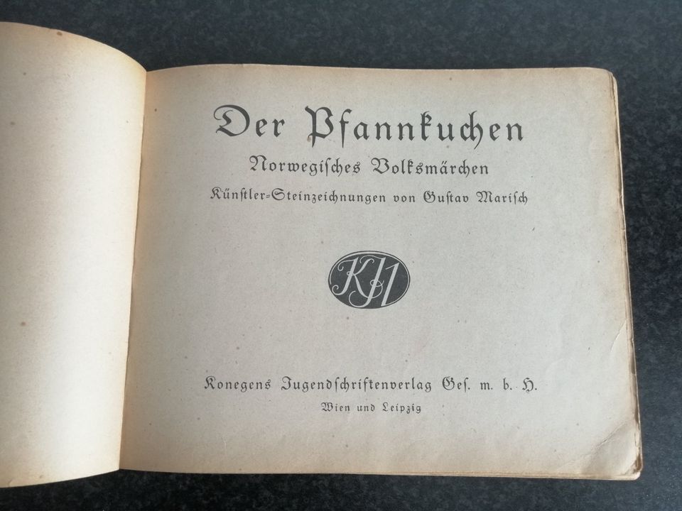 Wiener Bilderbücher No 6 - Der Pfannkuchen-Konegens Jugendschrift in Nünchritz