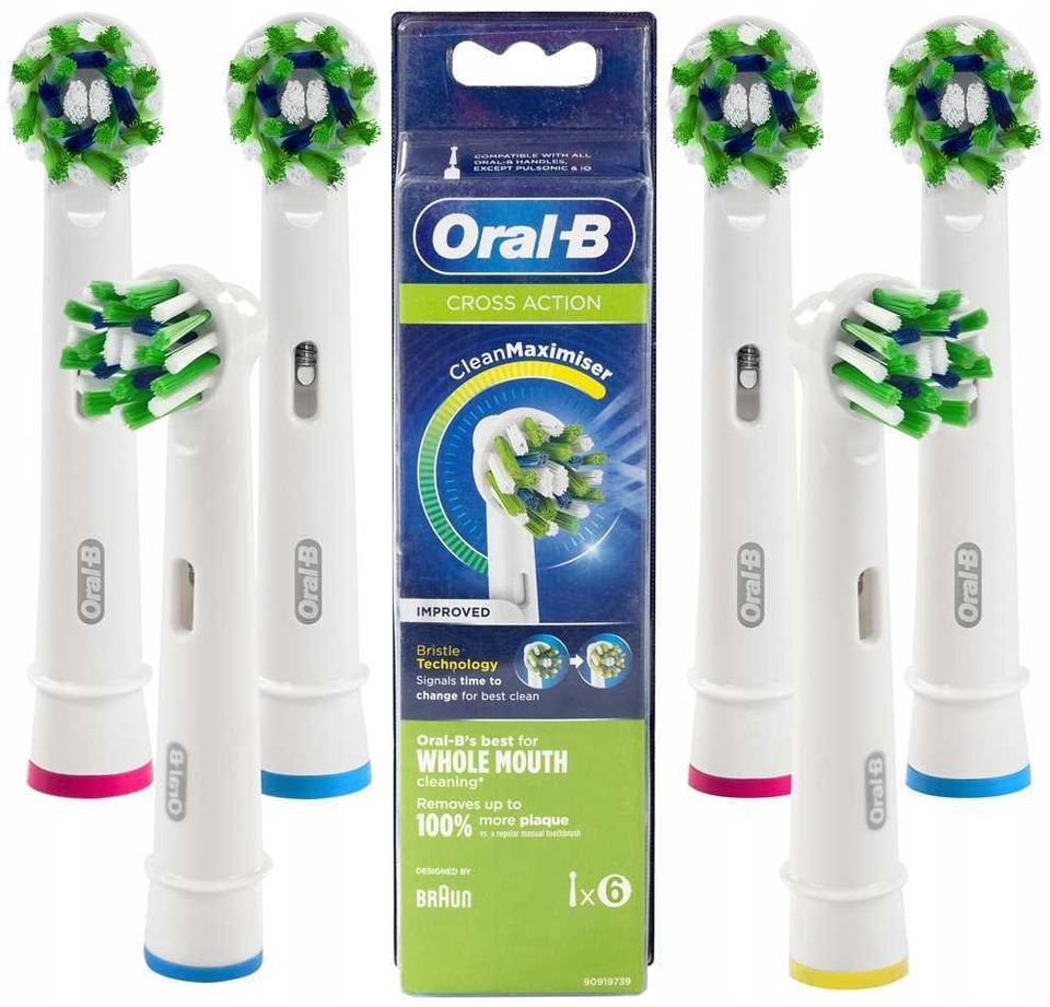 BRAUN ORAL-B CROSS ACTION Aufsteckbürsten 6 STÜCK, Ersatzbürsten in Berlin  - Charlottenburg | eBay Kleinanzeigen ist jetzt Kleinanzeigen