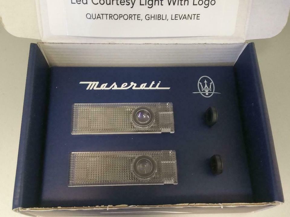 Original Maserati LED-Einstiegsleuchten Set für Ghibli, Levante in Frankfurt am Main