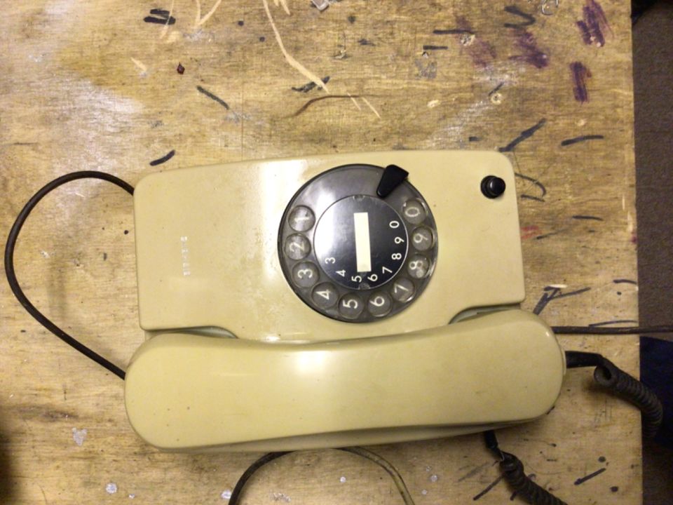 Altes Telefon in Greven