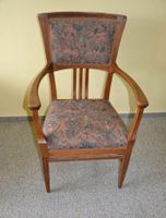 Antiker vintage Sessel Stuhl Holz/Stoff Frankfurt am Main - Nordend Vorschau